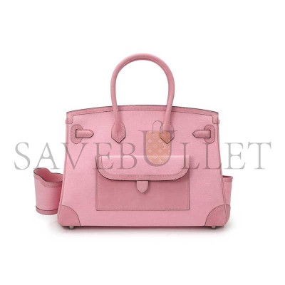 HERMÈS MASTER TRAVEL BAG CARGO 35 PINK 360784 (25*20*13cm)